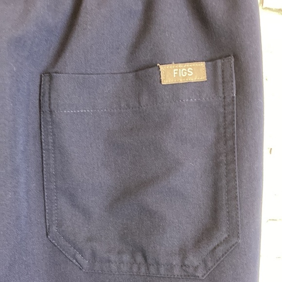 Figs Technical Collection Pisco Mens Scrub Pants Navy Stretch FM4500 Uniform - Picture 9 of 15